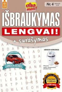ID 23 oho maxi! Išbraukymas + surašymas. Lengvai! ID 23 oho maxi! Išbraukymas + surašymas. Lengvai!